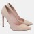Eleganckie szpilki pudrowy róż lakierowane – skóra naturalna 10,5 cm BRAVO MODA
