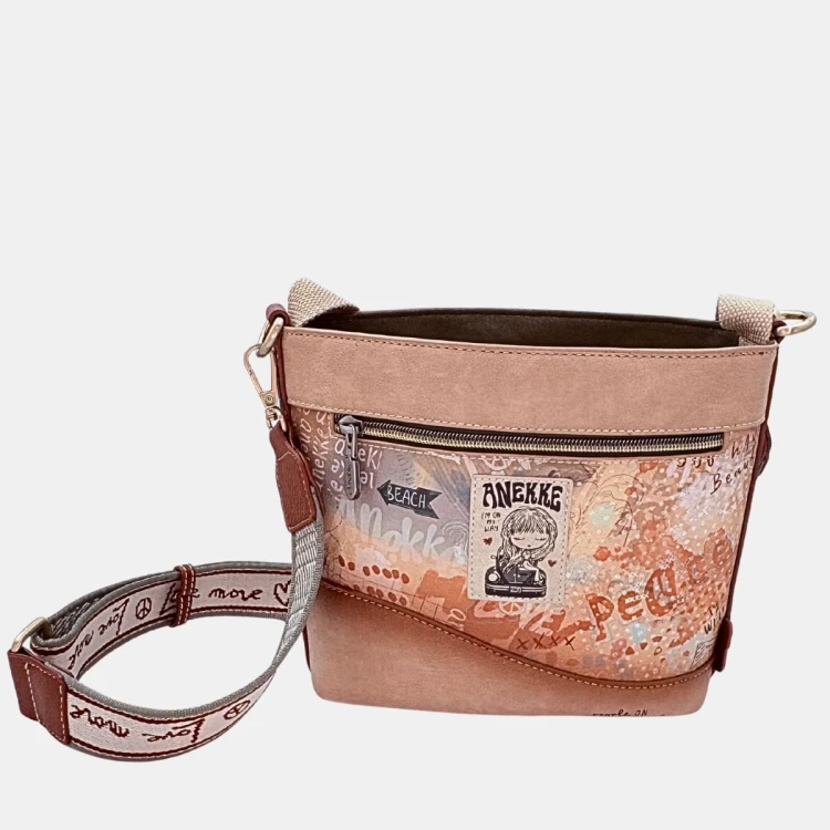 Listonoszka Anekke Peace &amp; Love 38833-424 – ekoskóra, boho, kieszeń na ściągacz