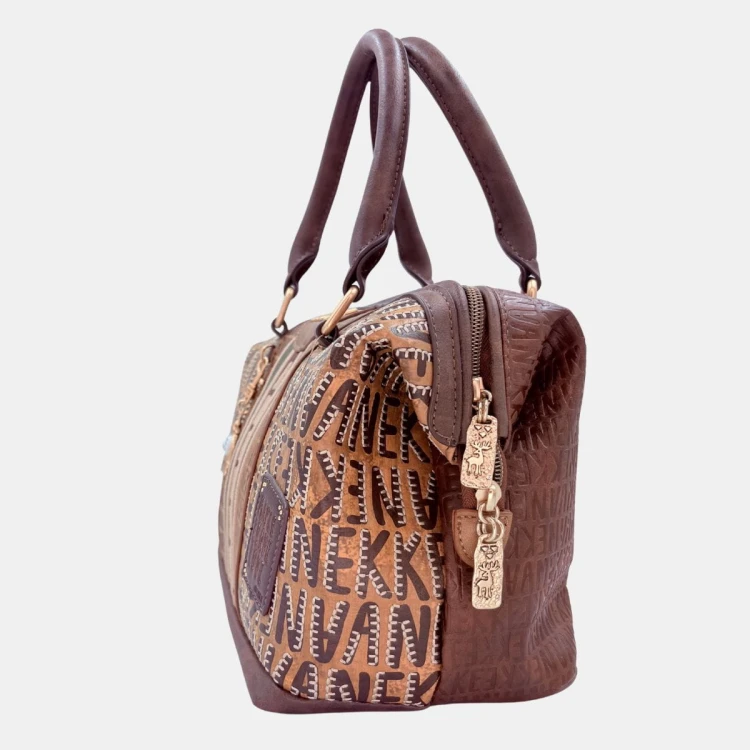 Torebka kuferek Anekke Forest Urban – multikolor, ekoskóra, Hiszpania