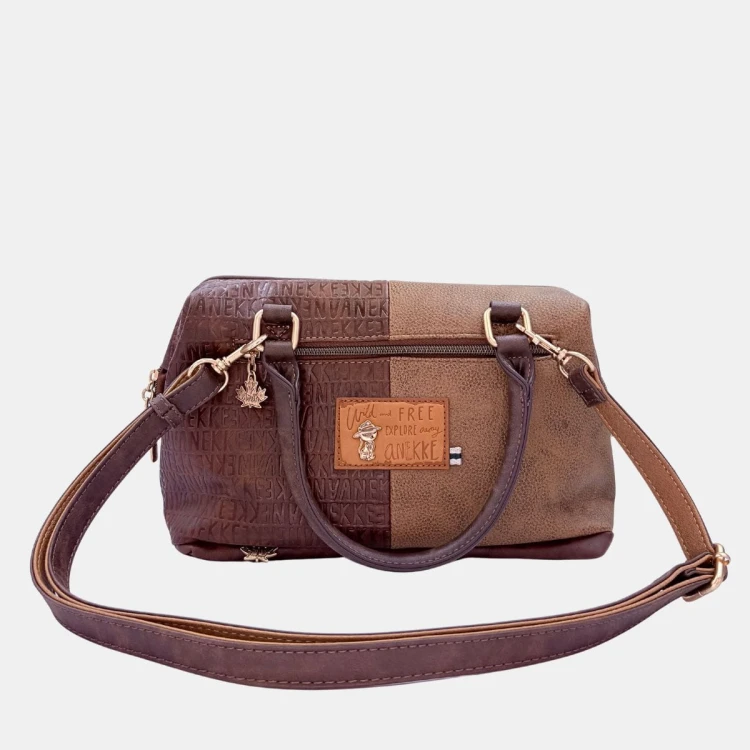 Torebka kuferek Anekke Forest Urban – multikolor, ekoskóra, Hiszpania