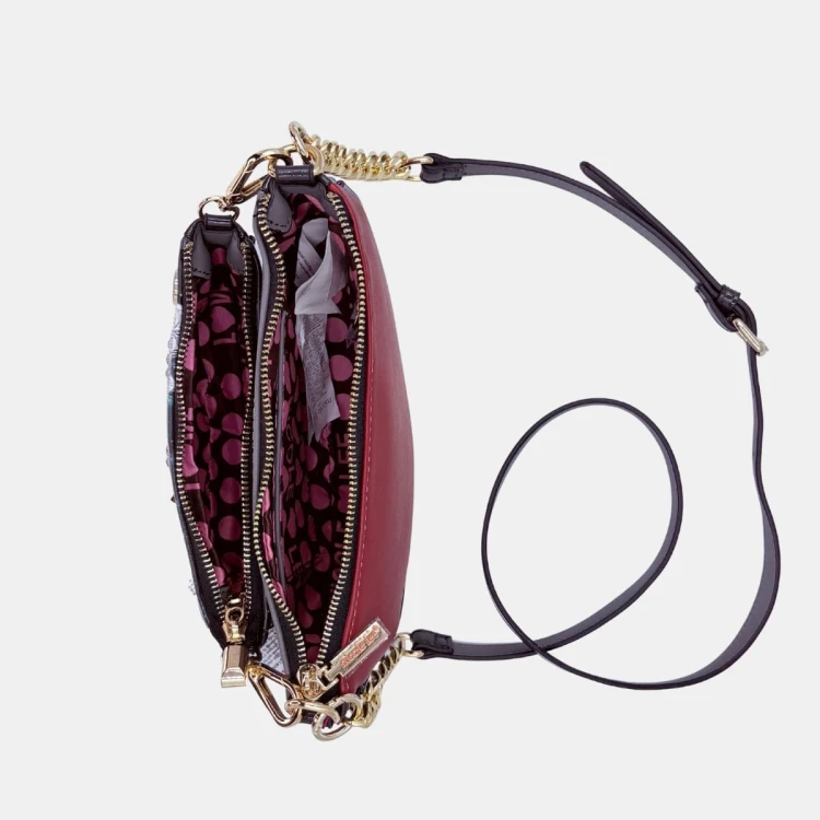 Listonoszka Nicole Lee 2w1 – multikolor, skóra ekologiczna, regulowany pasek