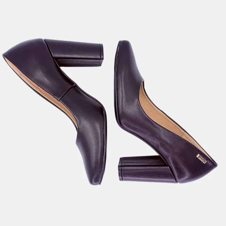 Czarne czółenka damskie ZAN ZARA – elegancja i komfort 9 cm