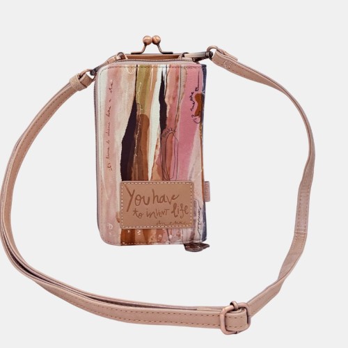 Torebka Anekke Hollywood 2w1 – hafty, portfel, etui, skóra ekologiczna