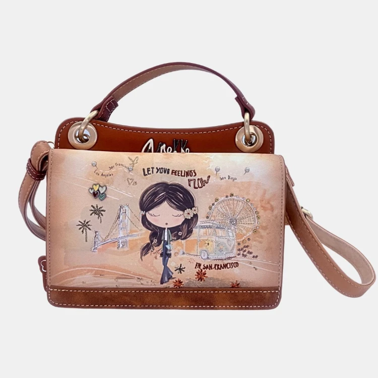 Mała torebka Anekke Peace &amp; Love 38803-283 – artystyczny styl w miejskim wydaniu