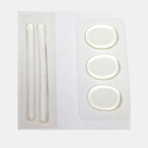 Żelowe płatki i paski ochronne do butów COCCINE– samoprzylepne, przezroczyste