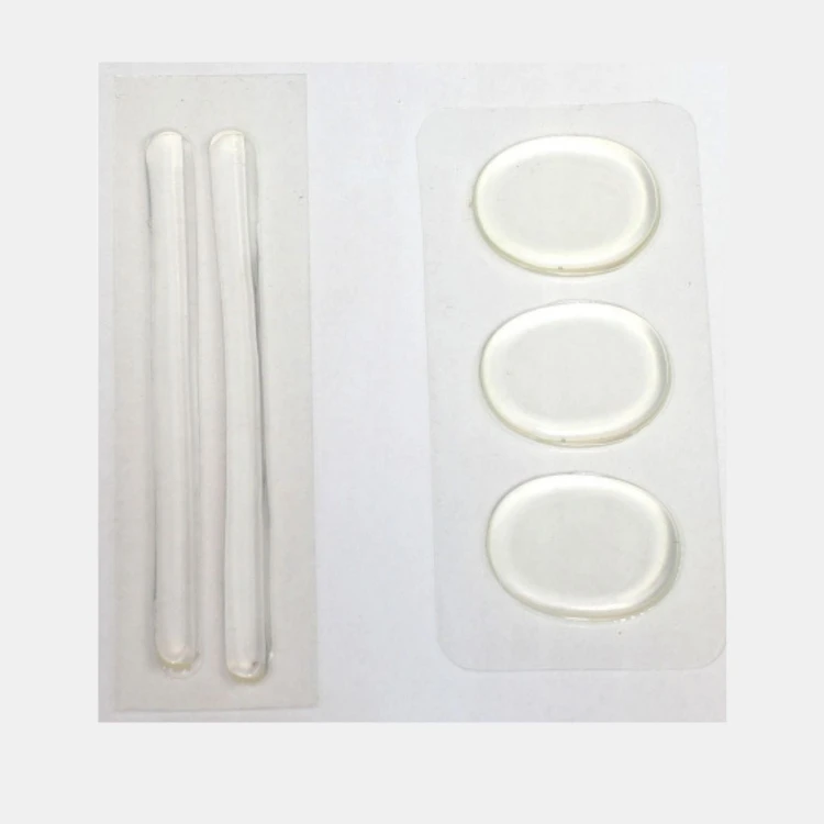 Żelowe płatki i paski ochronne do butów COCCINE– samoprzylepne, przezroczyste