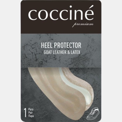 Coccine zapiętki skórzane z lateksem – ochrona i komfort pięty