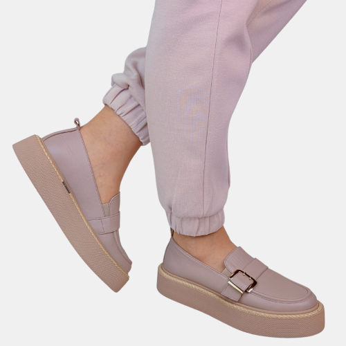 Cappuccino Soft Loafers – Skórzane Półbuty Premium