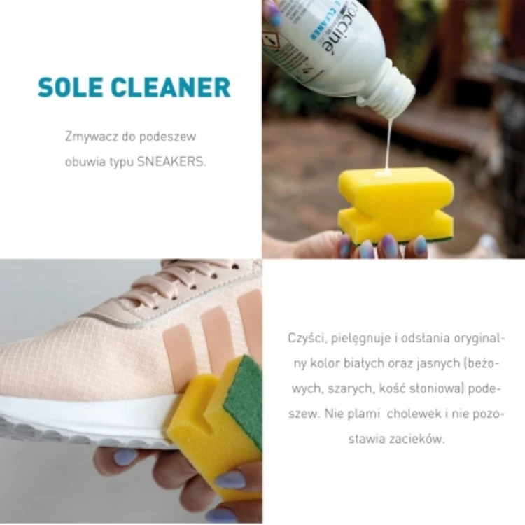 Preparat do czyszczenia białych podeszw obuwia - Cocciné Sole Cleaner 125 ml