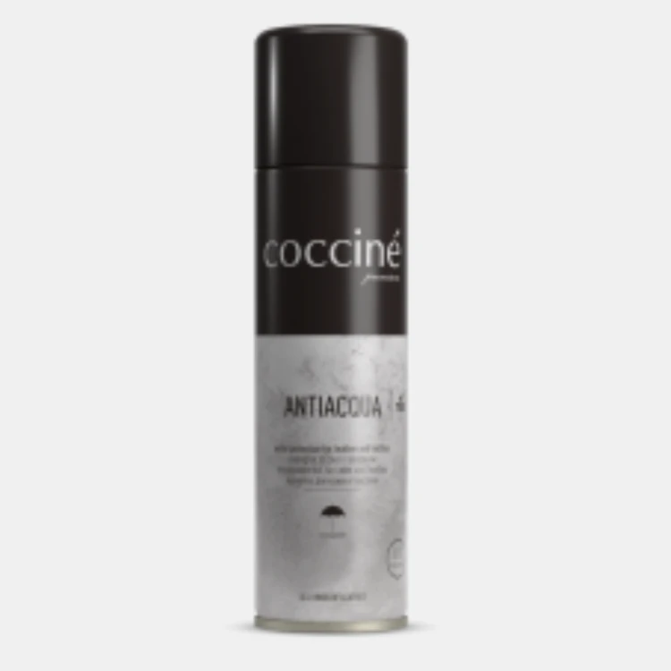 Impregnat do skór i tekstyliów Cocciné ANTIAQUA Premium 02 Black – wodoodporny spray ochronny