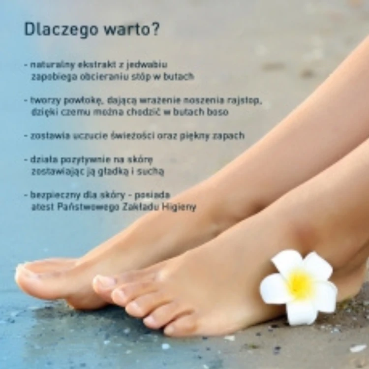 Jedwabna Ochrona Bosych Stóp – Cocciné Silky Fresh