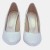 Srebrne czółenka ZAN ZARA – klocek 9 cm, migdałowy nosek, eleganckie buty na wesele i uroczystości