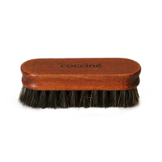 Szczotka do polerowania butów Cocciné 16 cm – ciemne naturalne włosie
