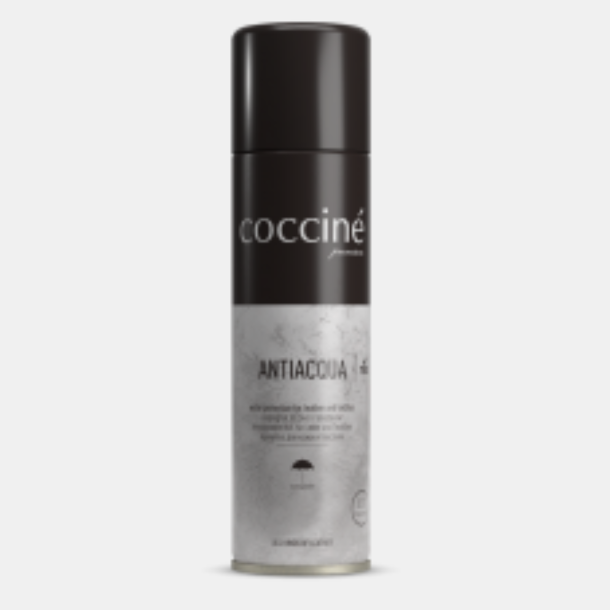 Impregnat do skór i tekstyliów Cocciné ANTIAQUA Premium 02 Black – wodoodporny spray ochronny