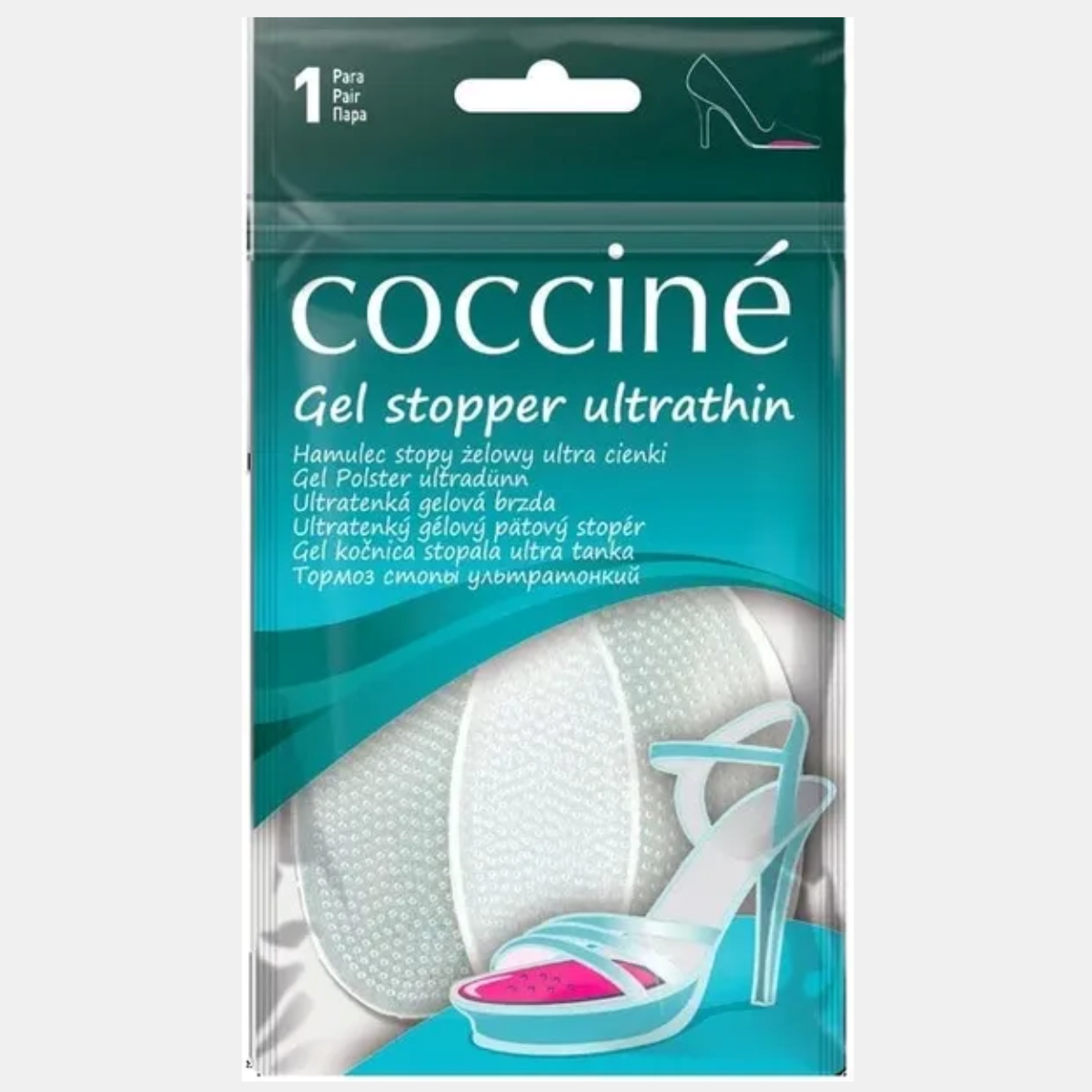 Ultra Cienki Żelowy Hamulec Stopy - Cocciné Gel Stopper Ultrathin